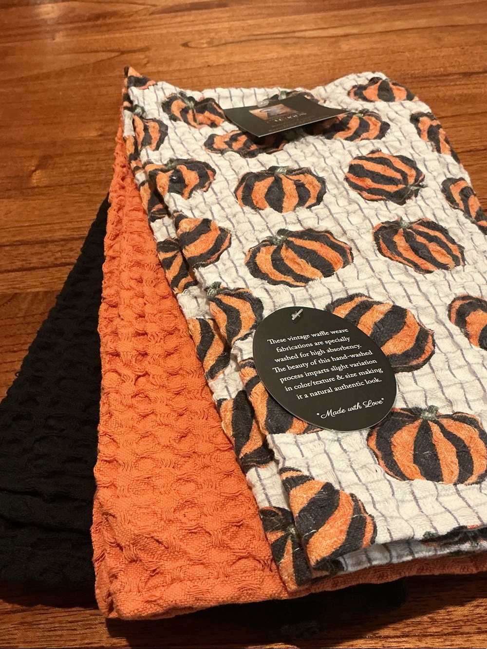 Cynthia Rowley Halloween Kitchen Towels - Set of 3